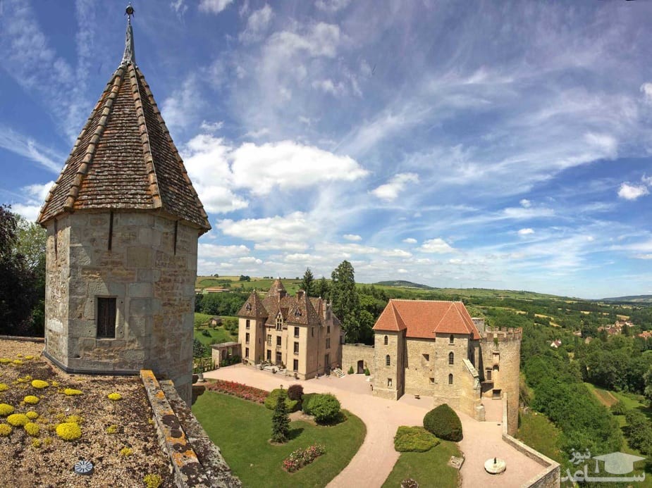 زندگی Château در بورگاندی