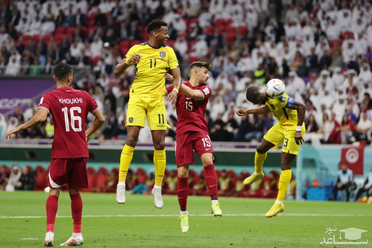پایان تلخ اولین بازی تاریخ قطری‌ها در جام‌جهانی