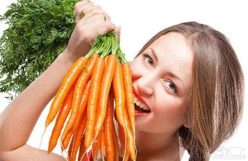 تاثیر ماسک هویج در زیبایی پوست