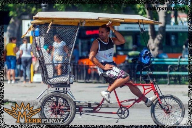 دوچرخه ریکشا در هند