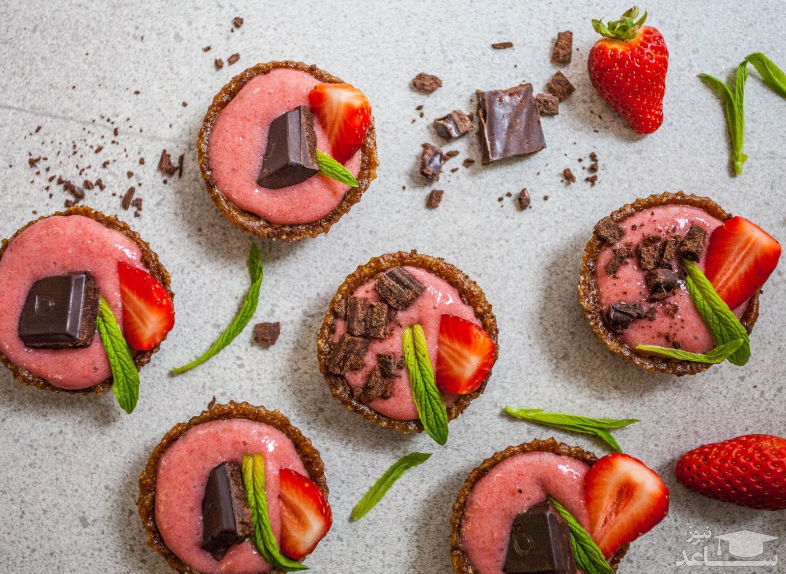 روش تهیه محلبی توت فرنگی لذیذ