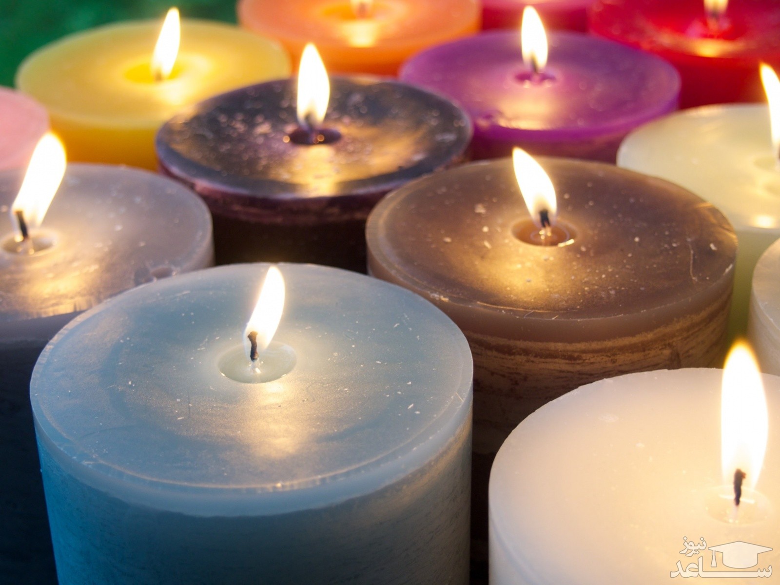 چگونه میتوانیم شمع ها را به آسانترین روش در خانه رنگ کنیم؟