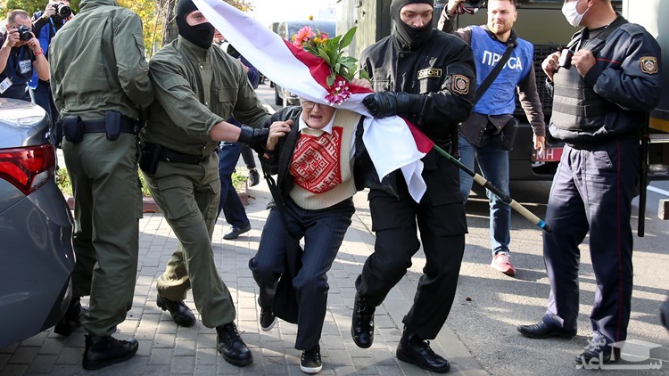 بلاروس: بازداشت 300 تن در تظاهرات زنان بر علیه لوکاشنکو