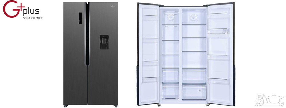 یخچال و فریزر ساید بای ساید جی پلاس مدل GSS-K717T