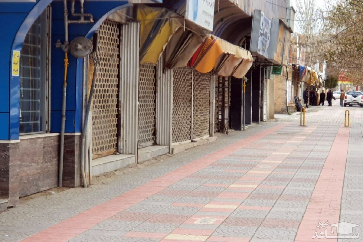 خواب زمستانی شهر در سایه محدودیت‌های کرونایی