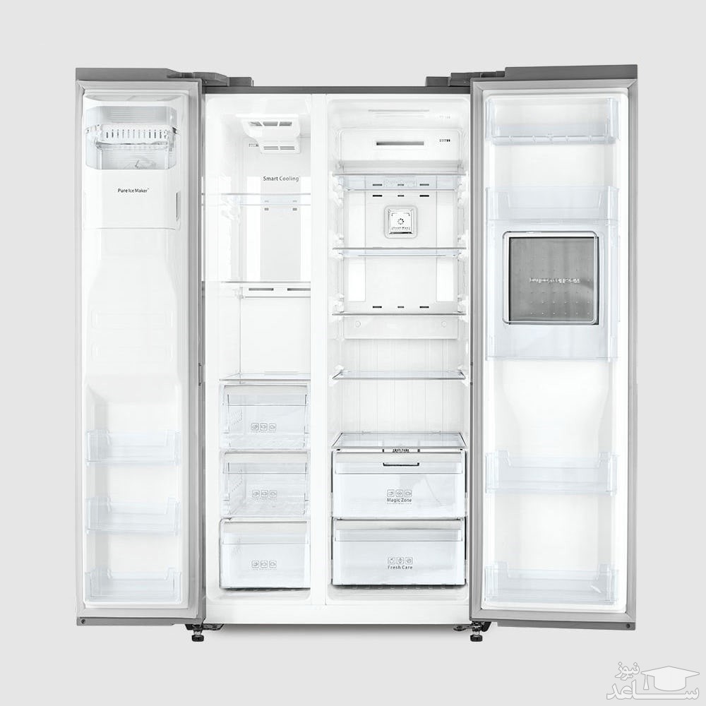یخچال و فریزر ساید بای ساید دوو مدل D2S-1037MW