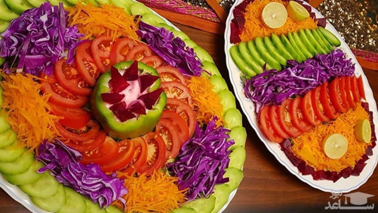 روش تهیه سالاد کاهو با هویج