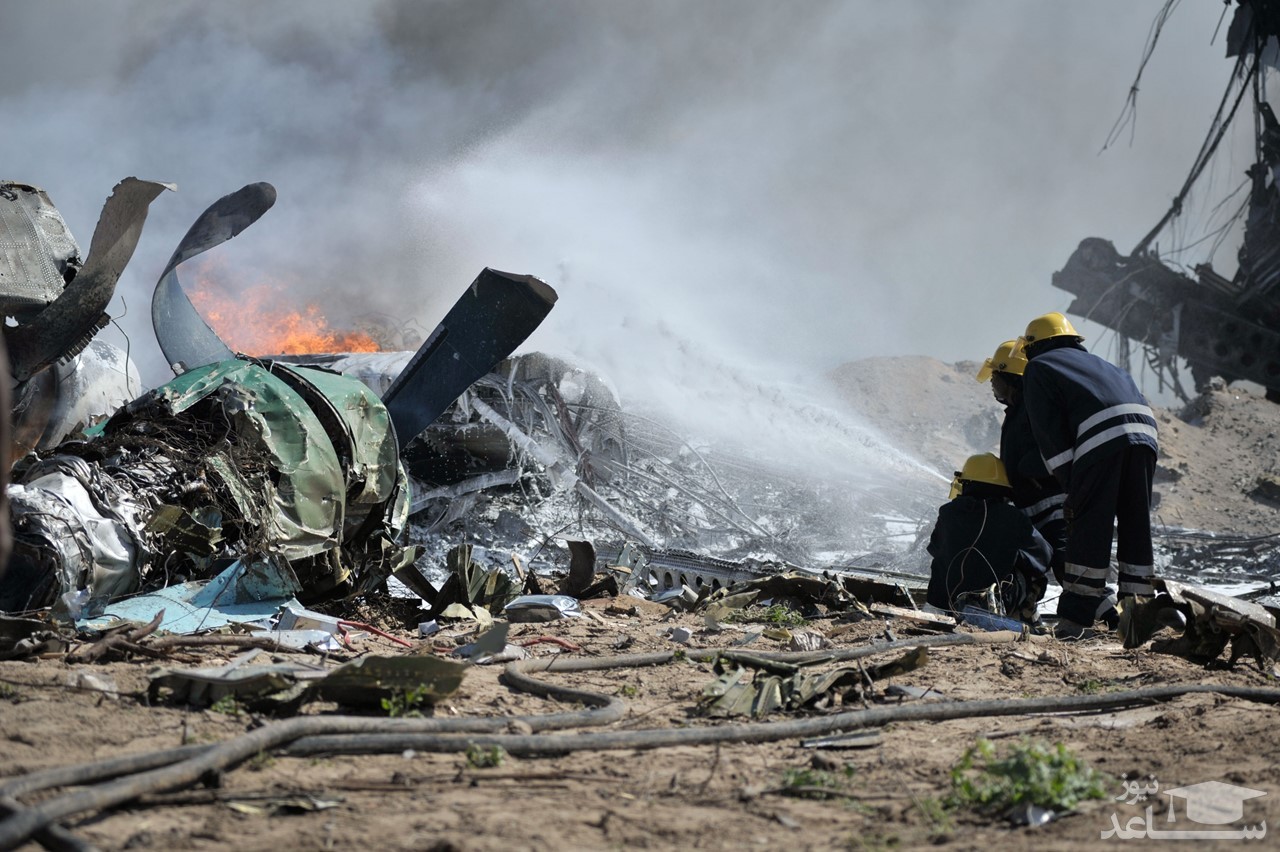 سقوط یک هواپیمای ترکیه ای در نزدیکی مرز ایران