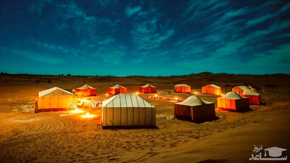 (تصاویر) چادرهای فوق لاکچری قطر برای مسافران جام جهانی ۲۰۲۲