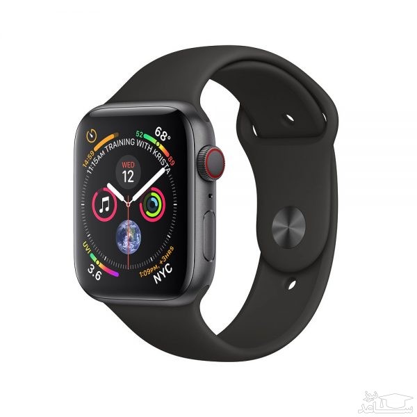 ساعت هوشمند اپل سری 4 مدل 44 میلی متری بدنه آلومینیومی