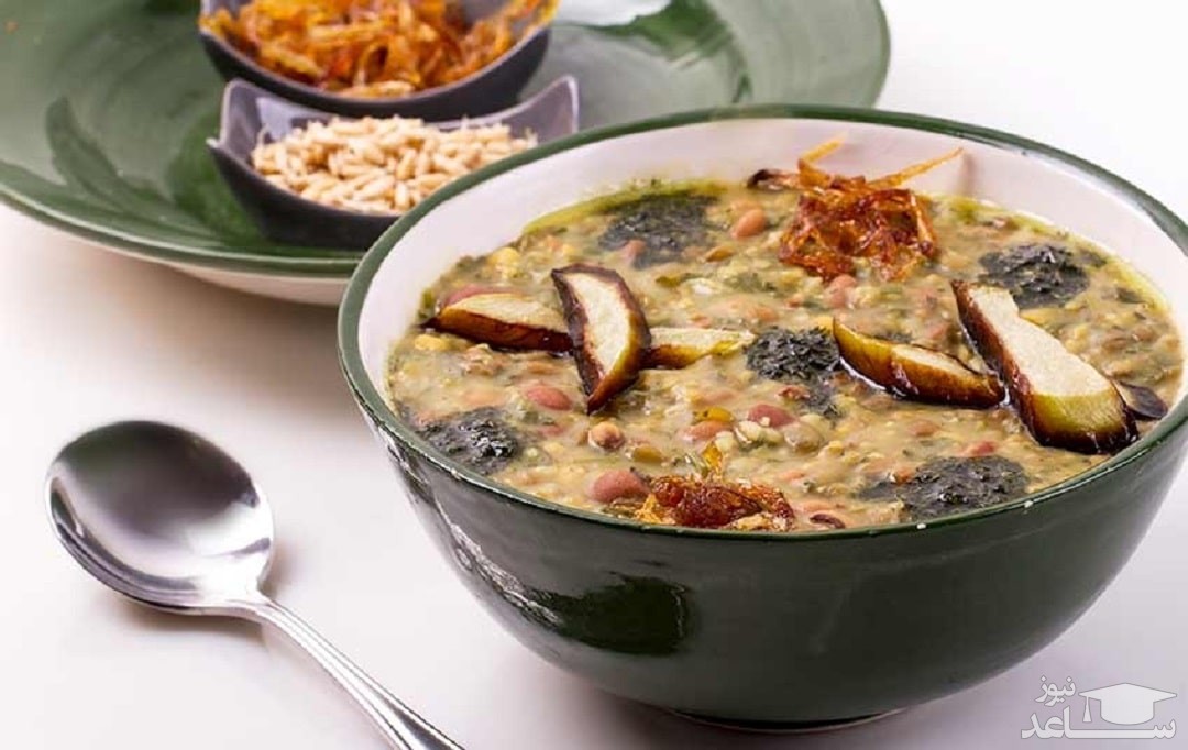 آش گندم یزدی