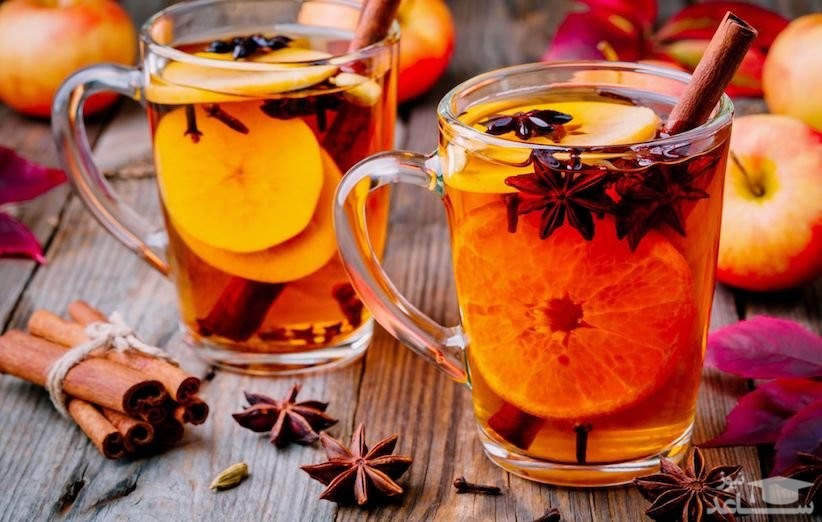 طرز تهیه آب سیب ادویه‌دار خوشمزه