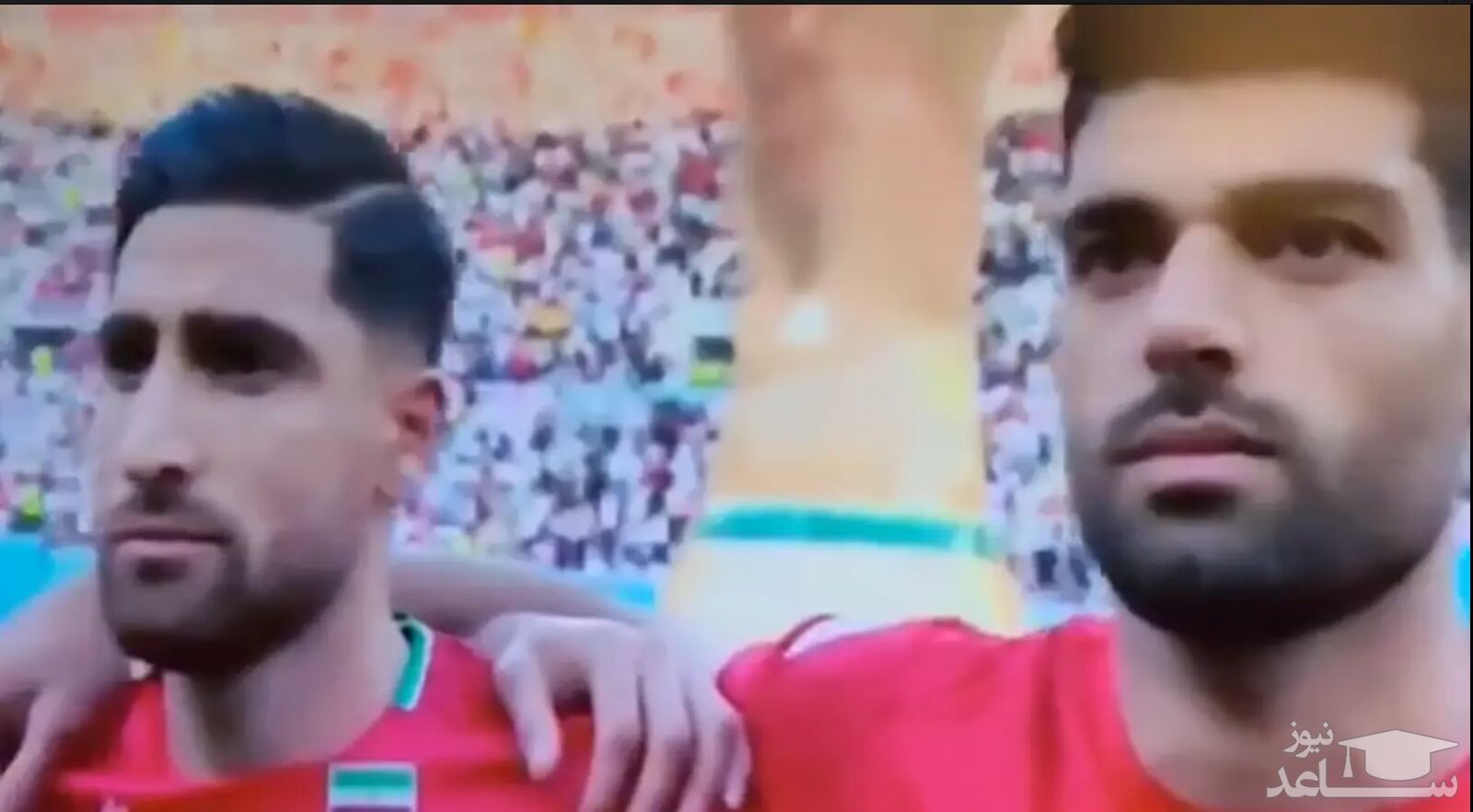 (فیلم) بازیکنان تیم ملی در جام جهانی 2022 سرود ملی را نخواندند