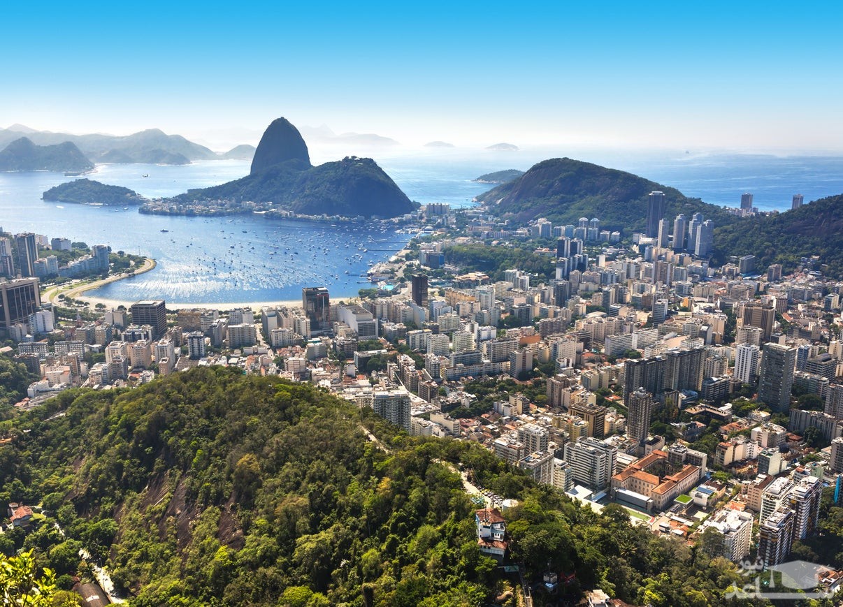 اسکلت مجسمه مشهور مسیح در برزیل نمایان شد