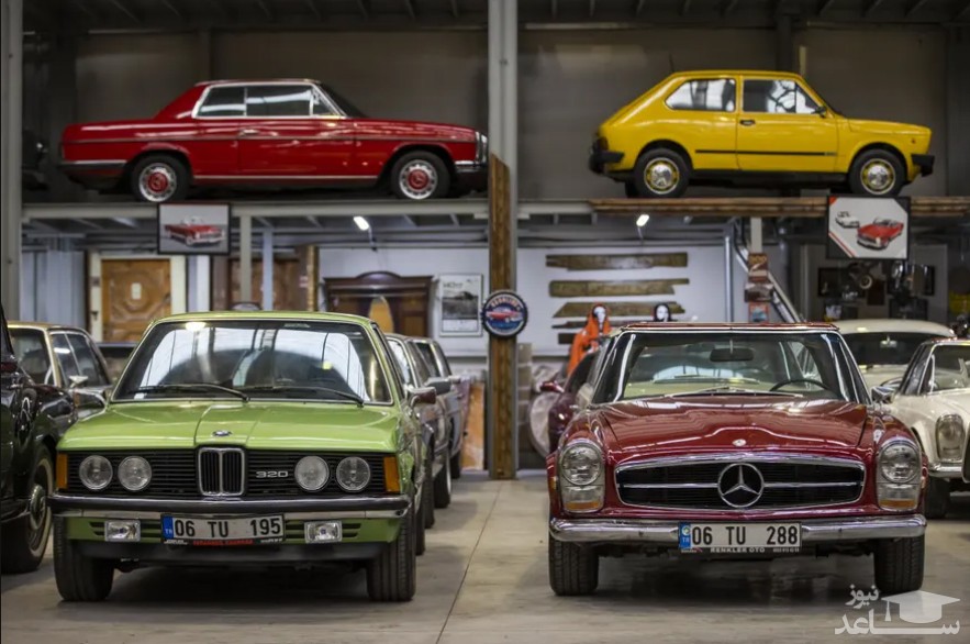 نمایشگاه مجموعه 73 خودروی کلاسیک متعلق به "انگین تورهان" کارآفرین ترکیه ای در شهر ازمیر/ خبرگزاری آناتولی