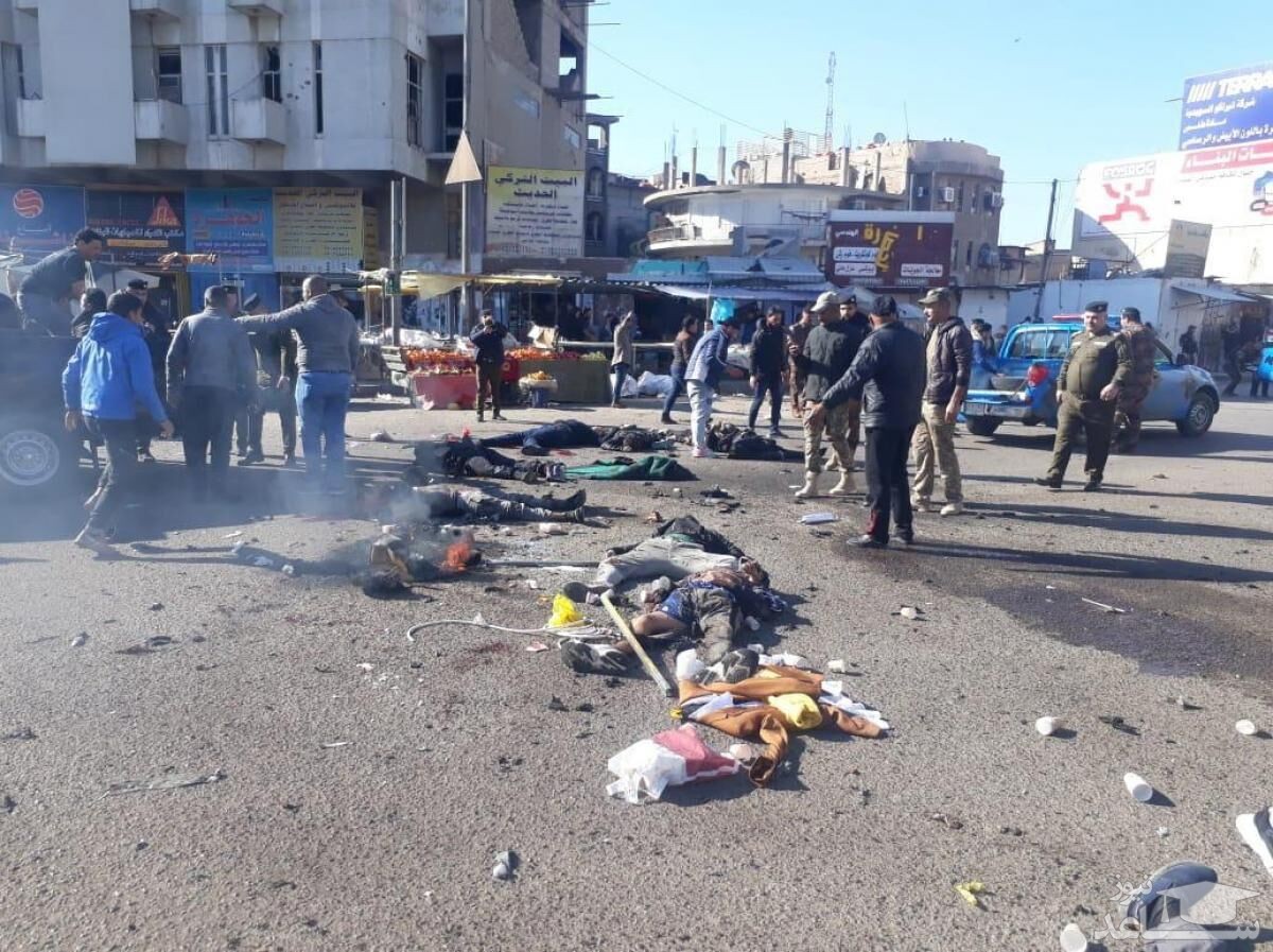 وقوع انفجار انتحاری در بغداد با بیش از ۳۰ کشته و زخمی