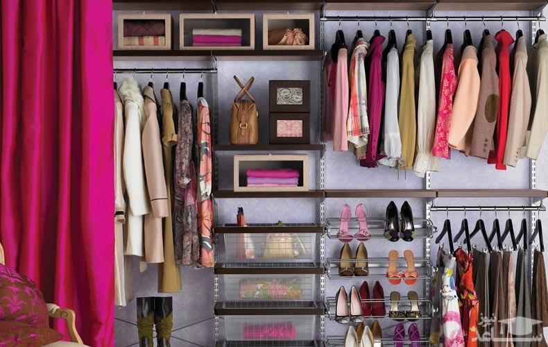 تکنیک های مرتب کردن کمد لباس در چند دقیقه