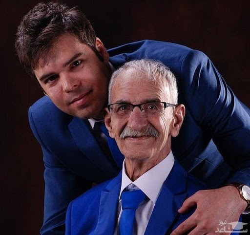 احمد پورمخبر و پسرش در آغوش سوپراستایر سینمای ایران