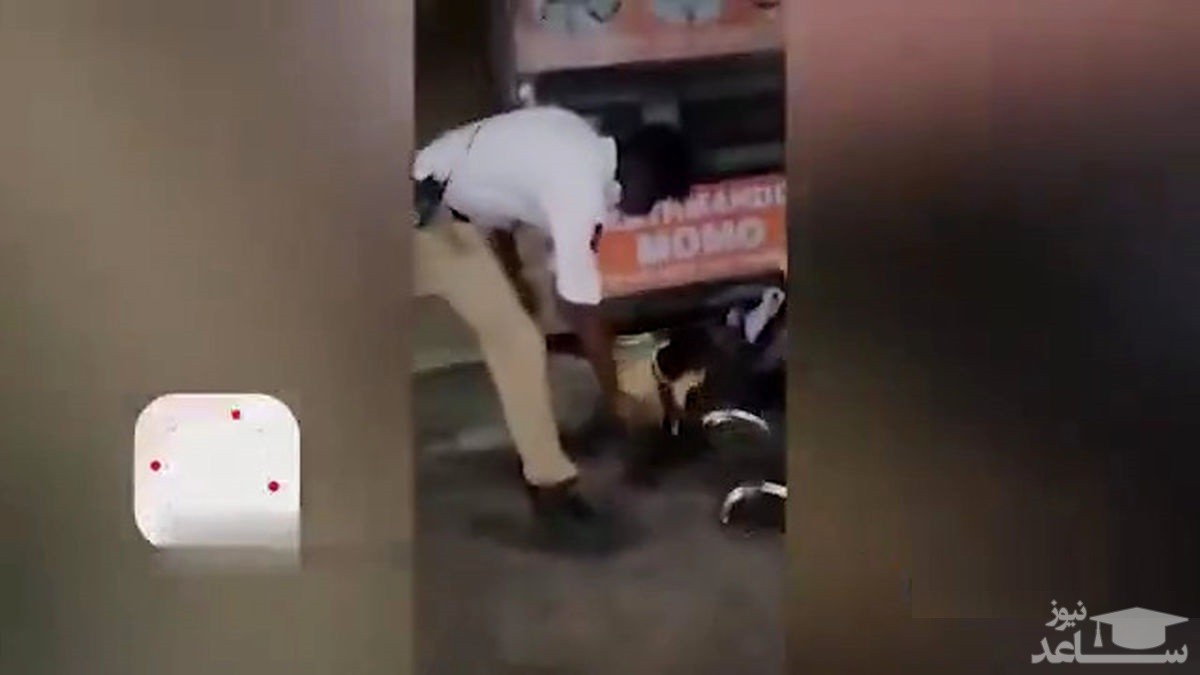 (فیلم) اقدام جالب پلیس هندی، اشک همه را درآورد!