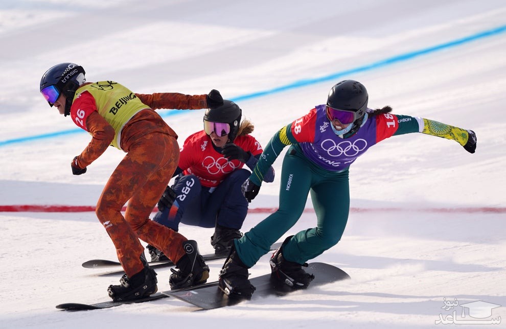 مسابقات " اسنوبورد" زنان در المپیک زمستانی 2022 پکن/ PA