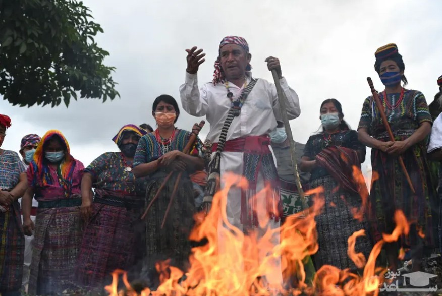 جشنواره سالانه بومیان گواتمالا/ خبرگزاری فرانسه