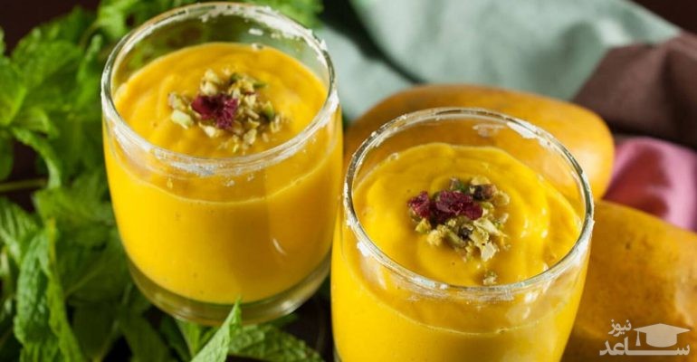 روش تهیه اسموتی انبه لذیذ با 3 روش