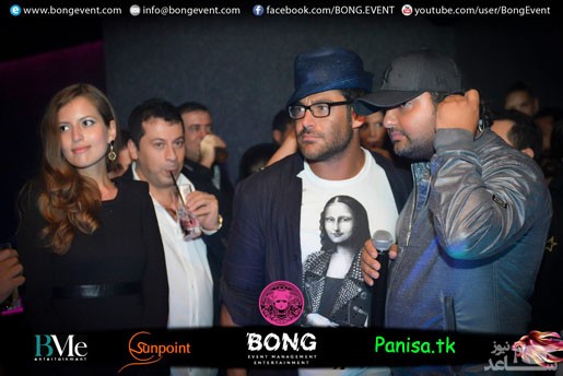 عکس های جنجالی و نامتعارف محمدرضا گلزار در کنسرت خواننده زیر زمینی