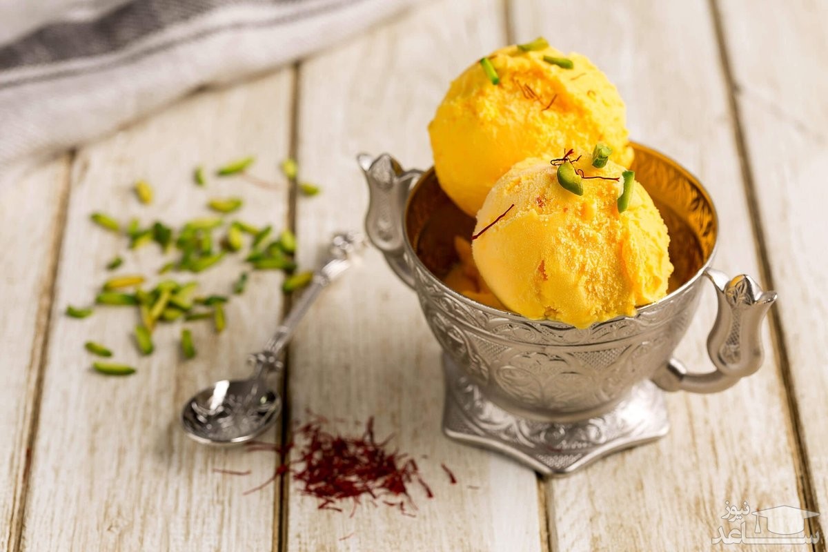 روش تهیه بستنی اکبر مشتی