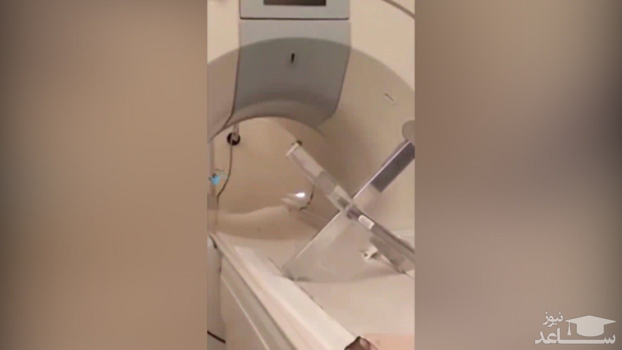 (فیلم) در صورت نزدیک شده اشیا فلزی به دستگاه MRI چه اتفاقی می افتد؟ 