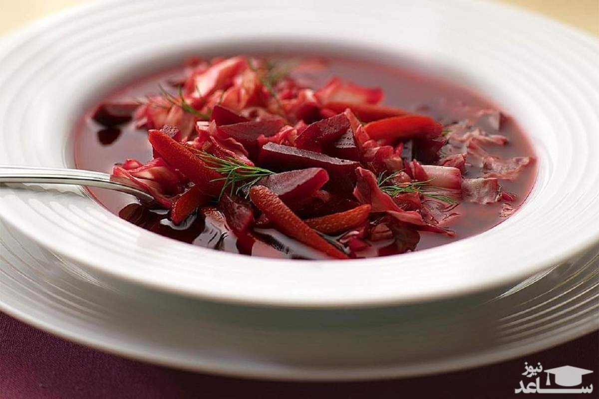 روش تهیه آش اوماج چغندر سنتی خوشمزه