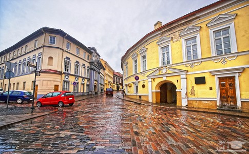 محله قدیمی ویلنیوس لیتوانی