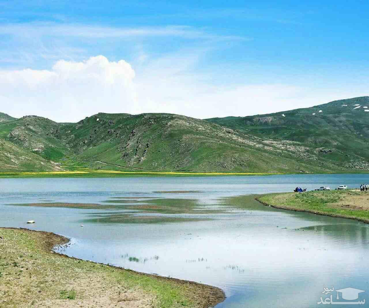گشتی مجازی به دریاچه نئور برای معرفی این طبیعت بکر و زیبا