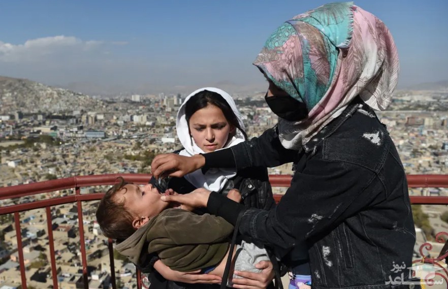 کارزار واکسیناسیون فلج اطفال در شهر کابل افغانستان/ خبرگزاری فرانسه