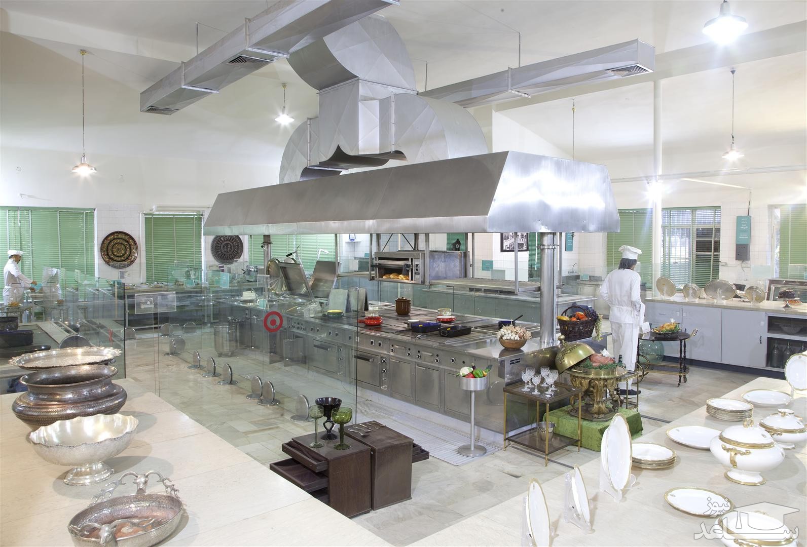 آشنایی با موزه آشپزخانه سلطنتی در کاخ سعد آباد