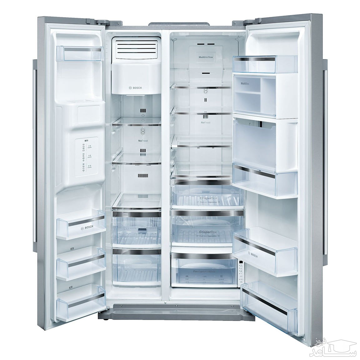  یخچال فریزر ساید بوش مدل KAN90VI204
