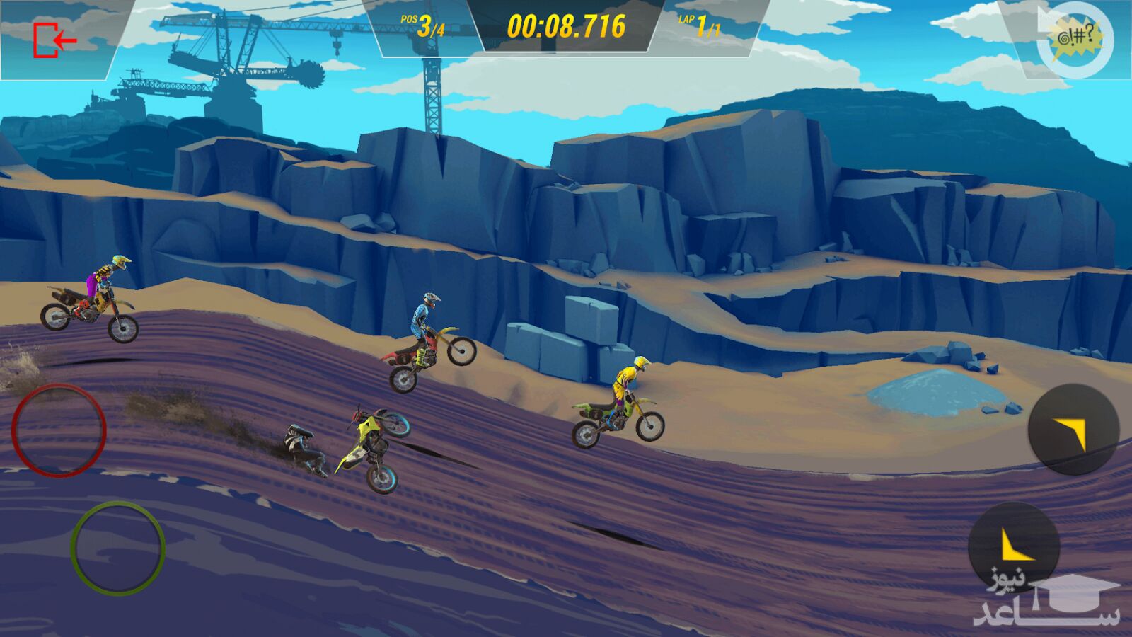 بازی Mad Skills Motocross 3