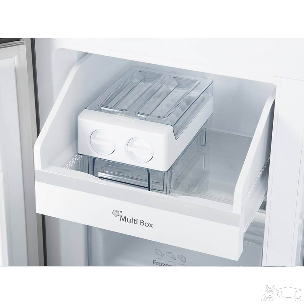 یخسازیخچال فریزر چهار درب هایسنس مدل  RQ-81WC4SA