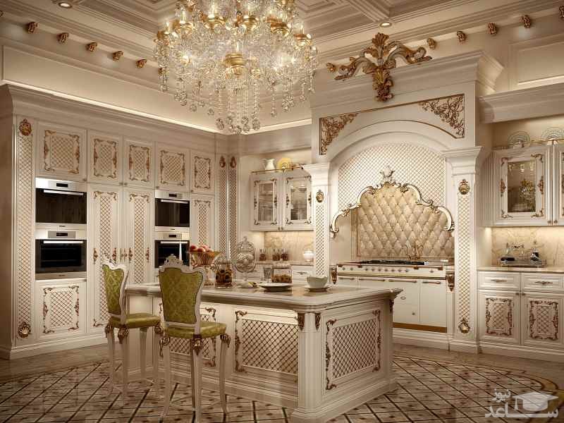 دکوراسیون آشپزخانه رومی