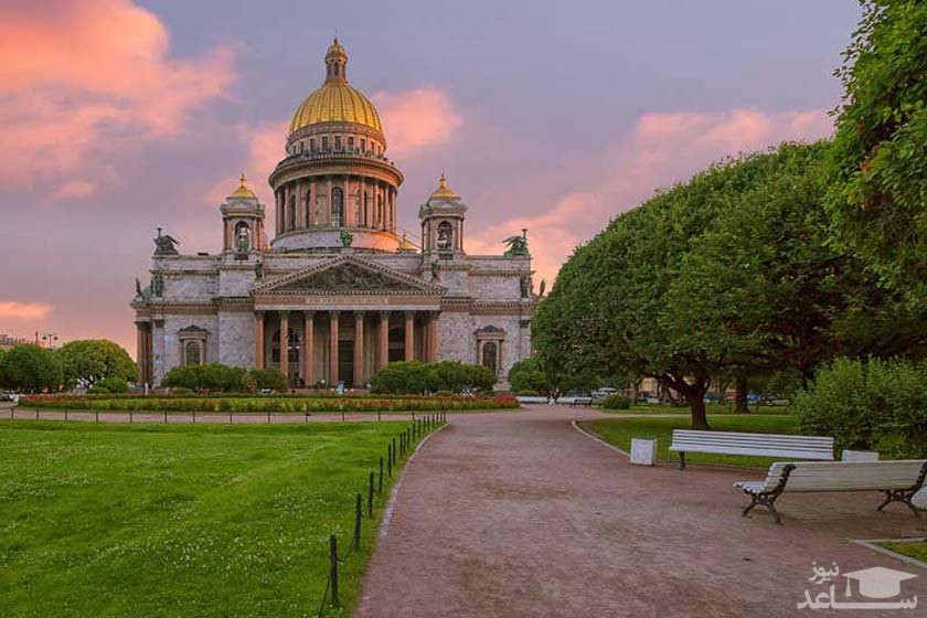 آشنایی با کلیسای جامع سنت ایزاک در مسکو