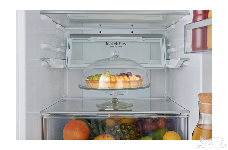یخچال و فریزر ال جی مدل BF420W