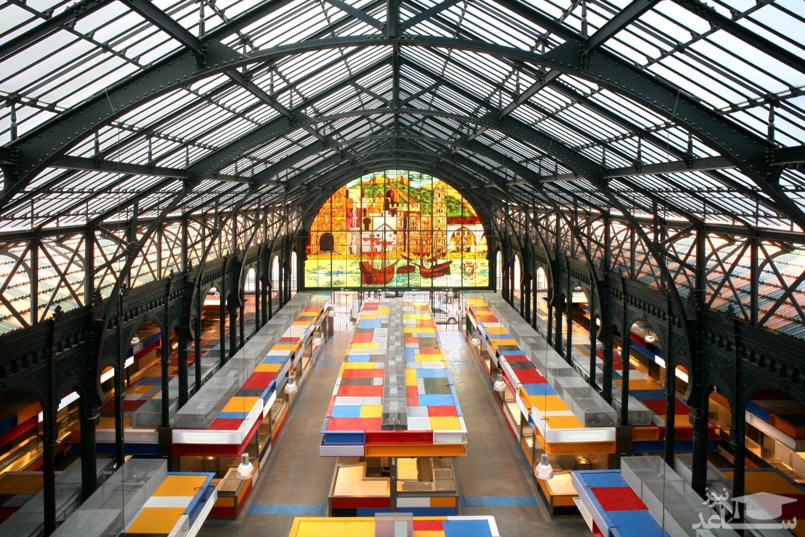 بازار روز سر پوشیده مالاگا | Mercado Central Atarazanas