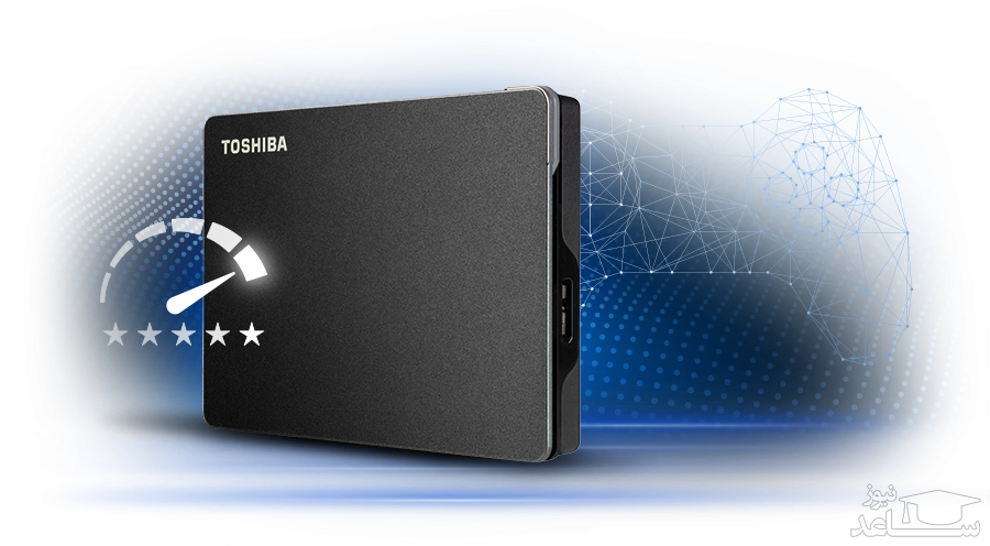 هارد اکسترنال توشیبا مدل Canvio Gaming ظرفیت 2 ترابایت