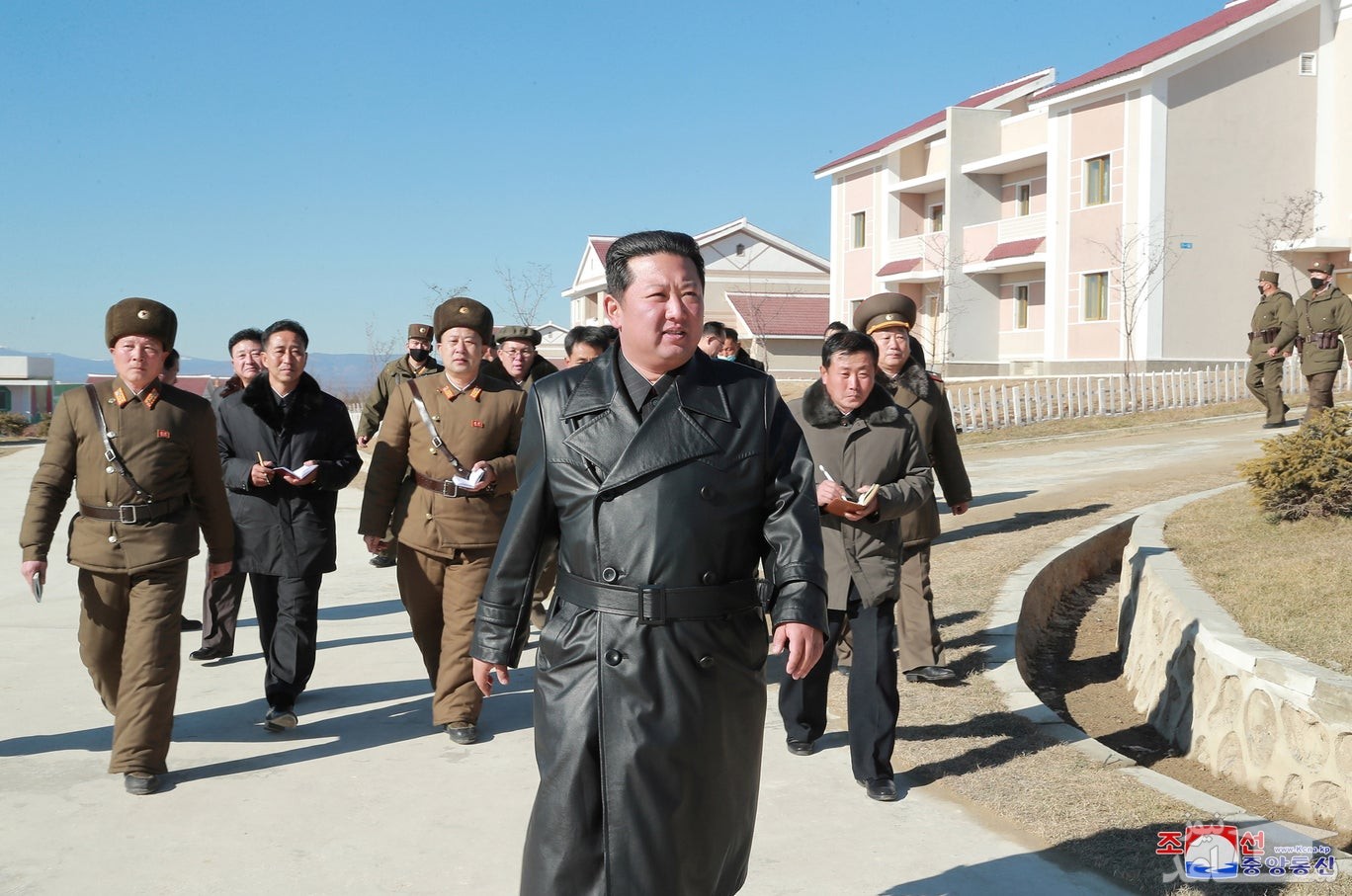 بازدید رهبر کره شمالی از شهر "سامجیون"/ خبرگزاری رسمی کره شمالی