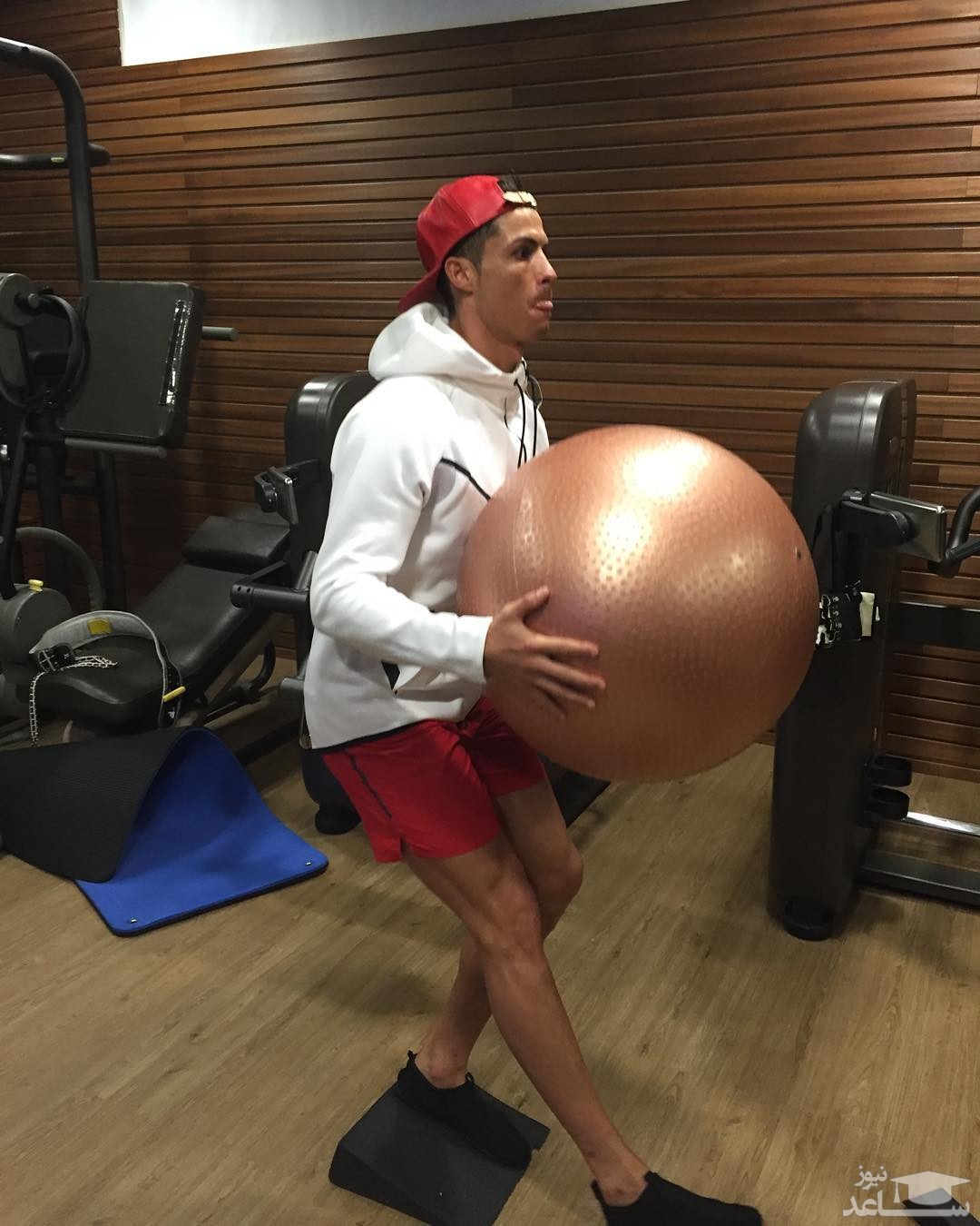 کریستیانو رونالدو وارد عرصه بدنسازی شد!