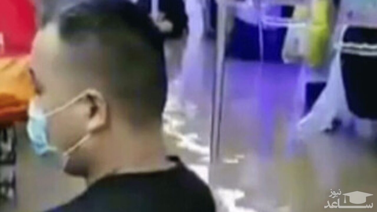 فیلمی از لحظه وحشتناک بالا آمدن آب در واگن مترو