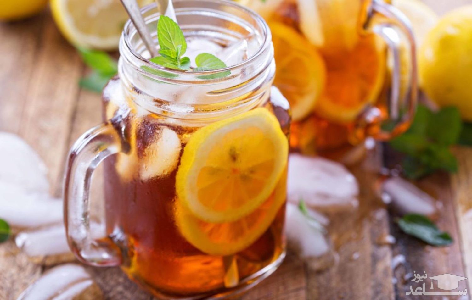 دمنوش لیمو پرتقال