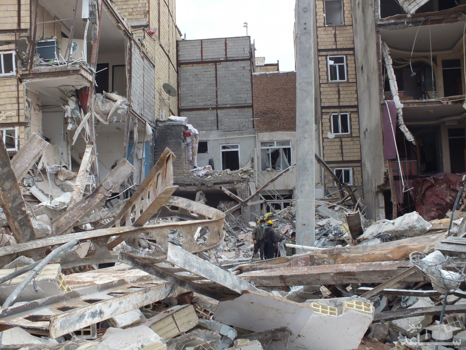 انفجار ساختمان مسکونی در تبریز