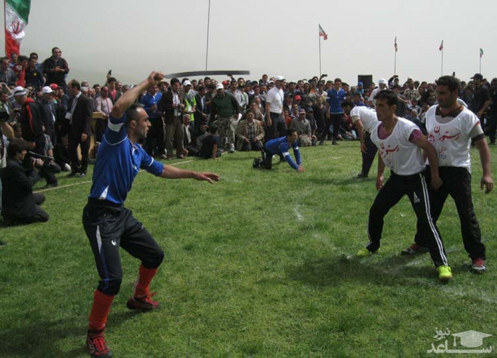 آشنایی با بازی محلی قیش گوتدی (کمربند بازی) استان زنجان