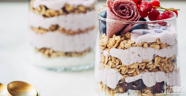 روش تهیه گرانولای لذیذ با ماست
