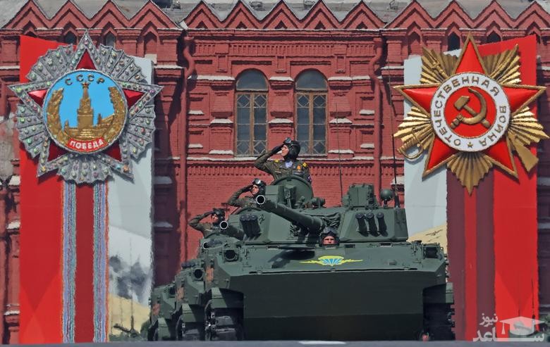 رژه نظامی هفتادوهفتمین سالگرد پیروزی شوروی بر ارتش آلمان نازی در جنگ دوم جهانی/ میدان سرخ مسکو/ رویترز